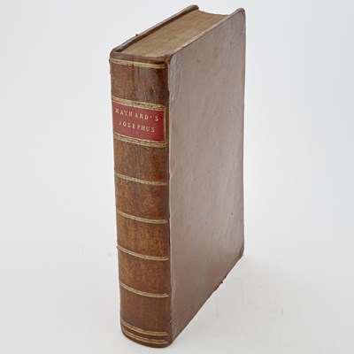 Lot 17 - Josephus's works, translated by George Henry Maynard