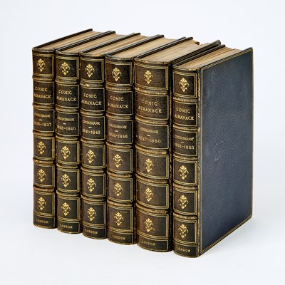 Lot 9 - A complete run of Cruikshank's Comic Almanac
