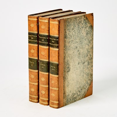 Lot 24 - The fifth edition of Malthus's Essay on Population