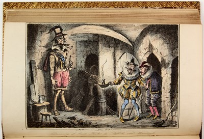 Lot 8 - The English Spy, with splendid color plates by Robert Cruikshank