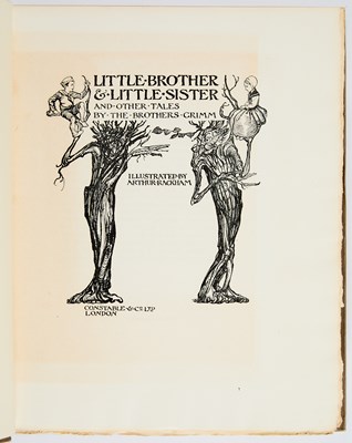 Lot Signed by Arthur Rackham and with an additional signed plate laid-in