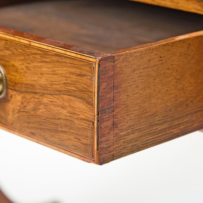 Lot 505 - Late George III Inlaid Rosewood Sofa Table