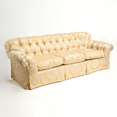 Lot 154 - Upholstered Tufted Sofa