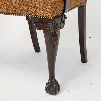 Lot 525 - Set of Twelve George II Style Mahogany Dining Chairs