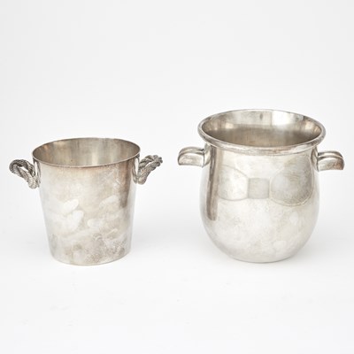 Lot 223 - Two Hermes Silver Plated Ice Buckets