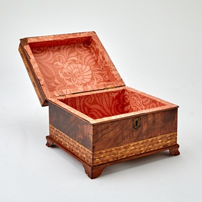 Lot 135 - Group of Five Vintage Inlaid Wood Boxes