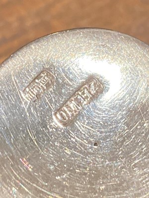 Lot 203 - Chinese Export Silver “Dragon” Cocktail Shaker and Six Beakers