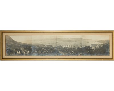 Lot 586 - A fine panorama of Hong Kong