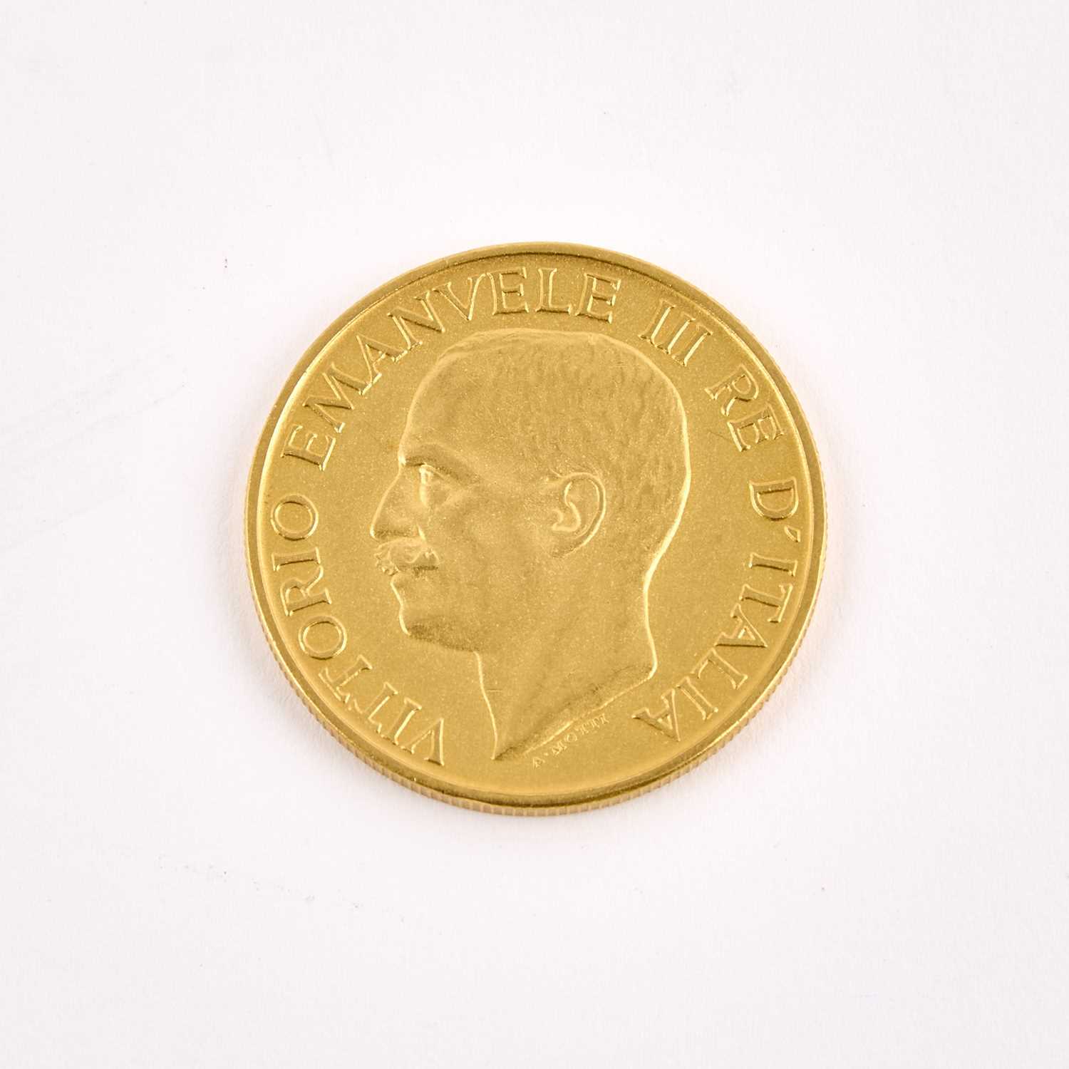 Lot 1083 - Italy 1923 100 Lire Anniversary of Fascist Government KM # 65