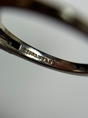 Lot 130 - Tiffany & Co. Platinum and Diamond Ring