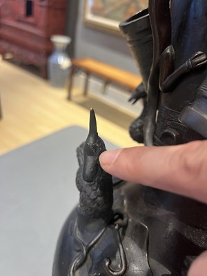 Lot 92 - An Exceptional Chinese Bronze Arrow Vase, Touhu