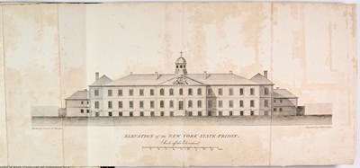 Lot 348 - Rare 1801 description of Newgate Prison, in present-day Greenwich Village