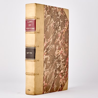 Lot 521 - The colonial laws of New York