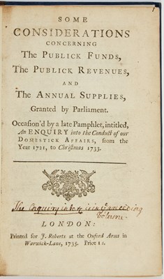 Lot 80 - Two works on the South Sea Bubble