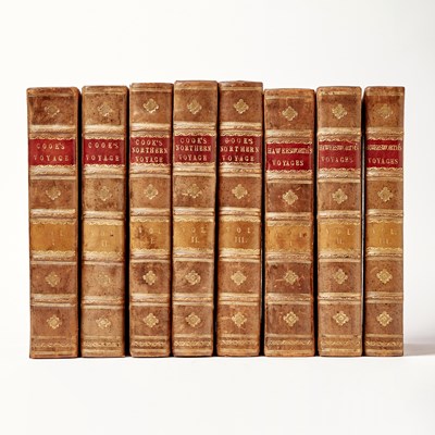 Lot 200 - A set of Cook's Voyages in eight volumes