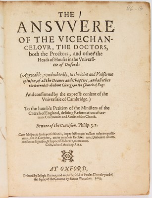 Lot 28 - A sammelband of controversial works