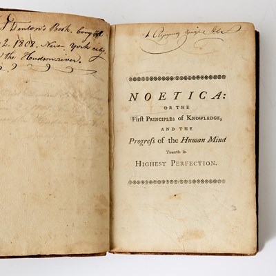 Lot 514 - Franklin's edition of Johnson's Elementa philosophica