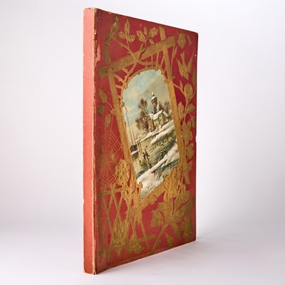 Lot 11 - A Lizzie Borden scrapbook, filled with newspaper clippings about her trial