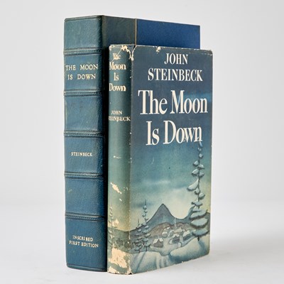 Lot 801 - Inscribed John Steinbeck The Moon is Down