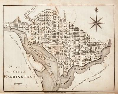 Lot 43 - The first edition of Weld's account of his travels through the early United States and Canada
