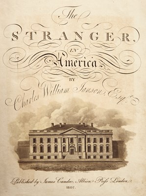 Lot 19 - An English traveler's "Petulant view of U.S. life" in the early nineteenth century (Howes)
