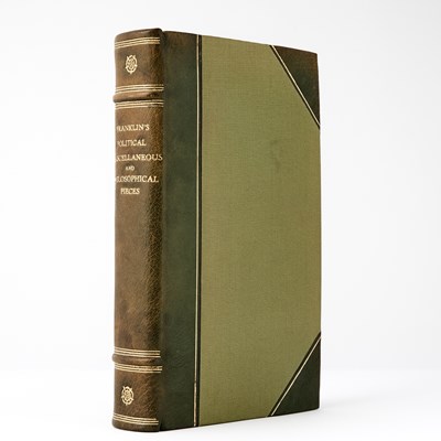 Lot 515 - The rare first and only lifetime edition of Franklin's writings