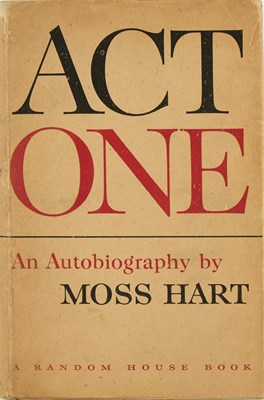 Lot 83 - Inscribed by Moss Hart