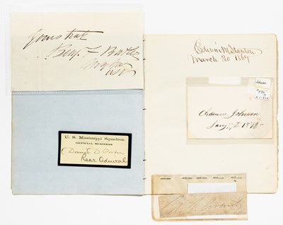 Lot 85 - A quality miscellany of Civil War and Presidential autographs