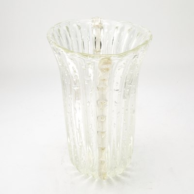 Lot 300 - Italian Colorless Glass Vase