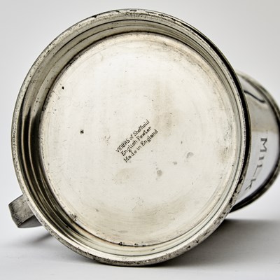 Lot 216 - Pair of English Pewter Mugs