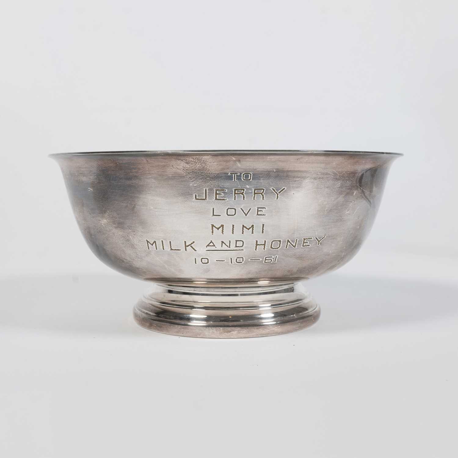 Lot 217 - Three Silverplate Presentation Articles