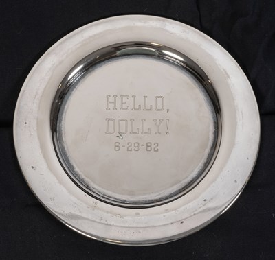 Lot 217 - Three Silverplate Presentation Articles