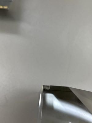 Lot 202 - Four Tiffany & Co. Etched Glass La Cage Aux Folles Paperweights