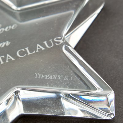 Lot 201 - Two Tiffany & Co. Engraved Glass Articles