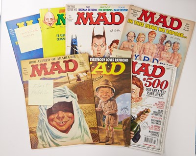 Lot 448 - Al Jaffee's extensive collection of MAD Magazines and other comics