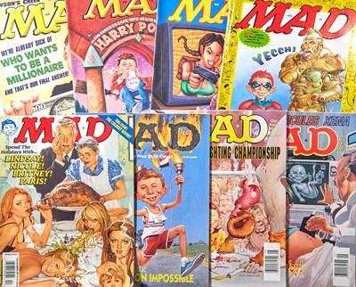 Lot 448 - Al Jaffee's extensive collection of MAD Magazines and other comics