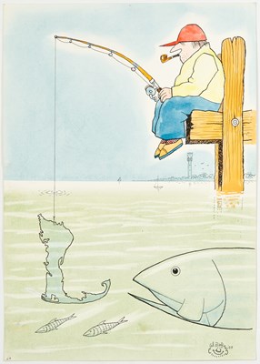 Lot 405 - A Large group of posters, including the original artwork for "Hooked on Cape Cod"