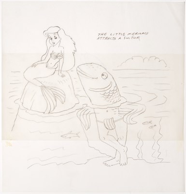 Lot 367 - "The Little Mermaid Attracts a Suitor"