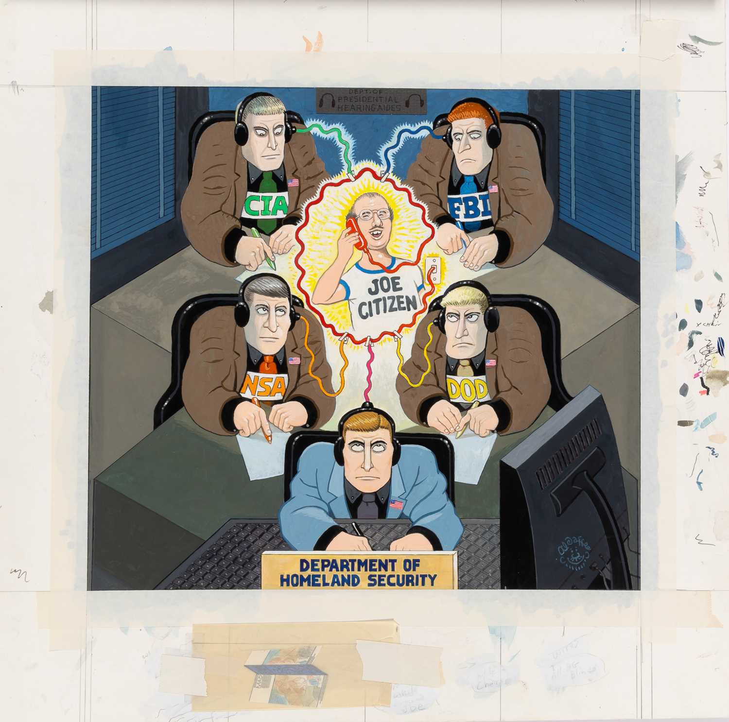 Lot 313 - MAD Fold-In - "What Group is Guilty of the Most Flagrant Invasion of Privacy?"