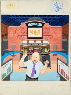 Lot 324 - MAD Fold-In - "What kind of stocks do many investors believe Jim Cramer should get into next?"