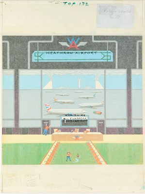 Lot 326 - MAD Fold-In - "What catastrophic condition caused many not to fly this year?"