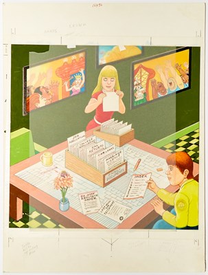 Lot 334 - MAD Fold-In - "For many Americans, what is the most important form they will ever fill out?"