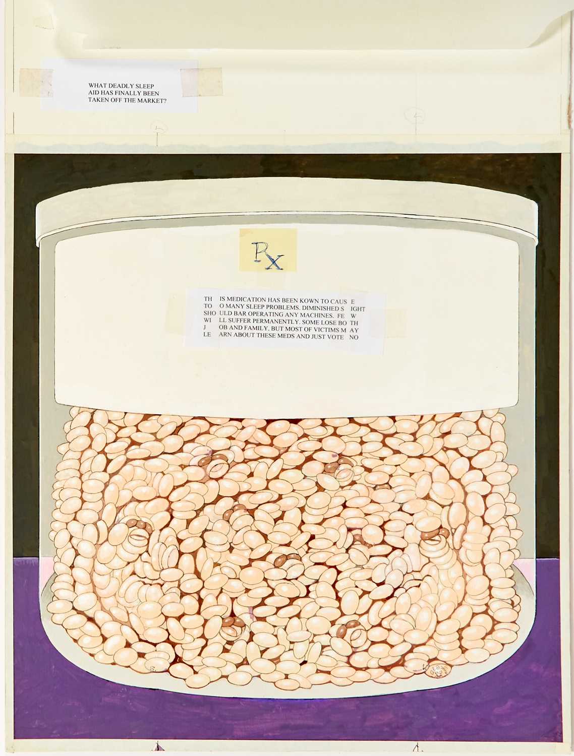 Lot 336 - MAD Fold-In "What deadly sleep aid has finally been taken off the market?"