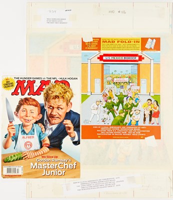 Lot 343 - MAD Fold-In - "What hopeless group is not being given the shot it deserves?"