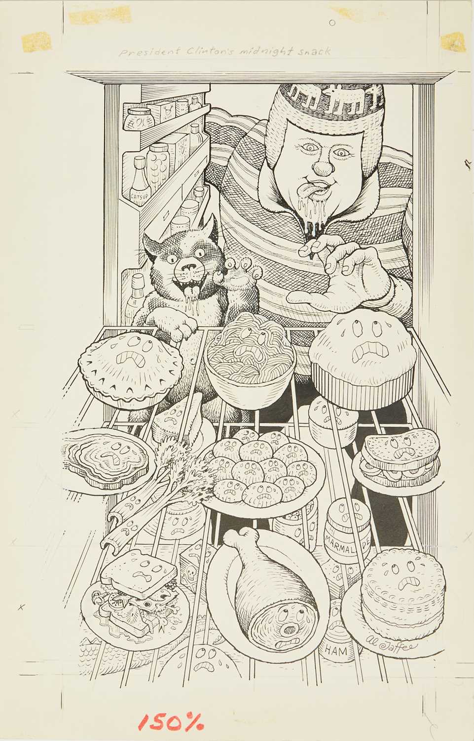 Lot 432 - "President Clinton's Midnight Snack"