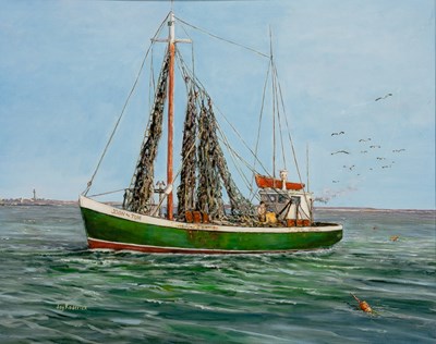 Lot 379 - Two Cape Cod Seascapes