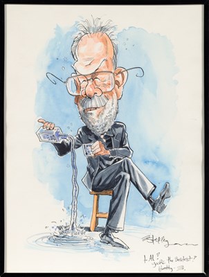 Lot 380 - A portrait of Al Jaffee by MAD colleague