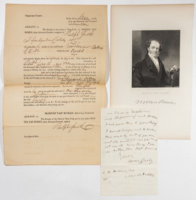 Lot 83 - A miscellany of American autographs