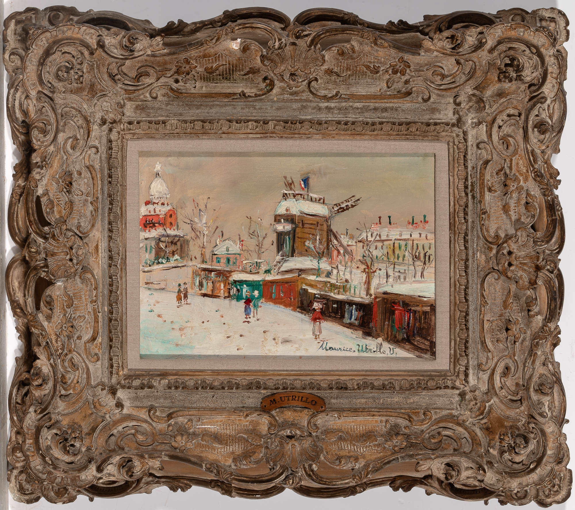 Maurice Utrillo、RIVAGE BRETON、海外版超希少レゾネ Lot 566 - Maurice Utrillo