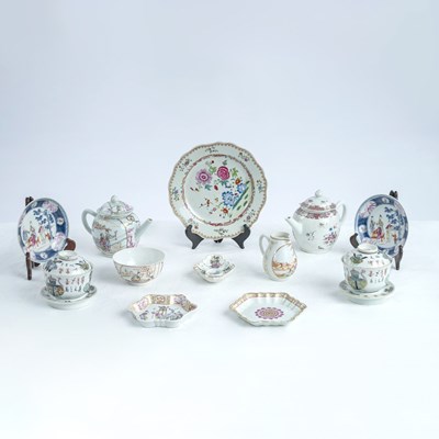 Lot 29 - Group of Chinese Export Porcelain Teawares